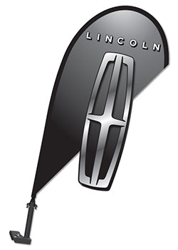 ViZi™ Brand - 3d clip-on paddle flag