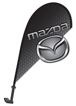 ViZi™ Brand - 3d clip-on paddle flag