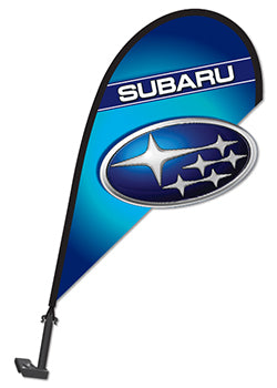 ViZi™ Brand - 3d clip-on paddle flag