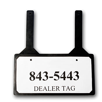 Temporary tag holder