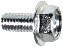 License plate screw - hex flange head