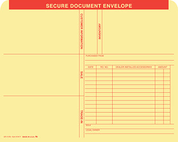 File rite™ brand - era* deal envelope (jacket) era-121