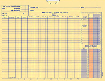 File rite™ brand - accounts payable voucher jackets (folders) - form A1900