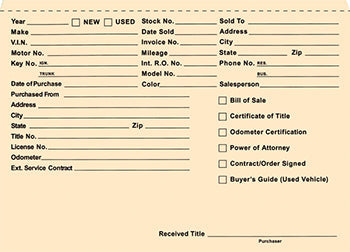 File rite brand™ - heavy duty printed deal envelope (deal jacket) - form sa1221-hd