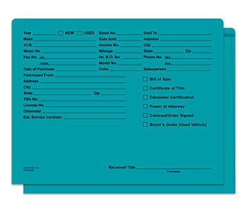 File rite brand™ - heavy duty printed deal envelope (deal jacket) - form sa1221-hd