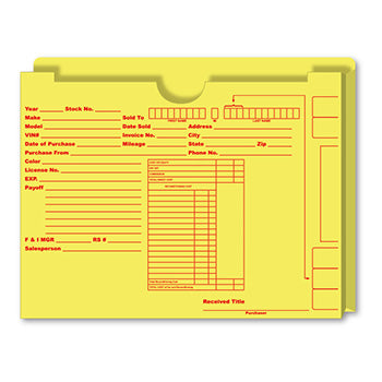 File rite™ brand - custom 1" expandable jacket