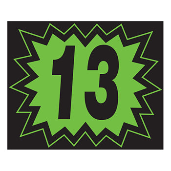Blast year window stickers