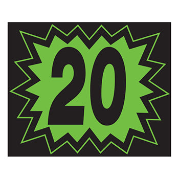 Blast year window stickers