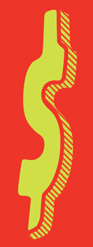 Number window sticker