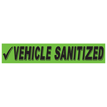 Slogan window stickers
