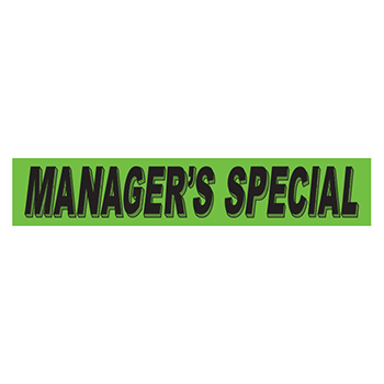 Slogan window stickers