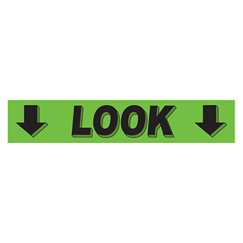 Slogan window stickers