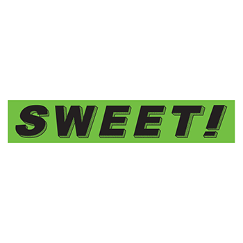 Slogan window stickers