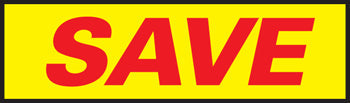 Slogan window stickers