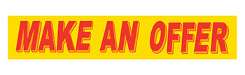 Slogan window stickers