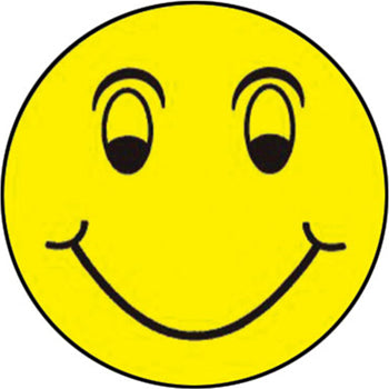 Window stickers - happy face