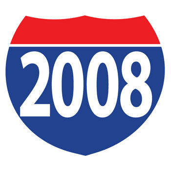 Window stickers - interstate shields