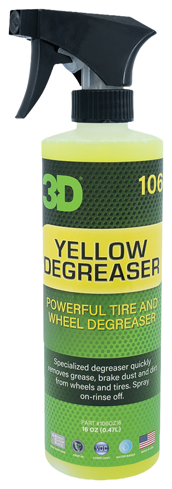 3D® Cleaner - Yellow Degreaser - 16 ounce