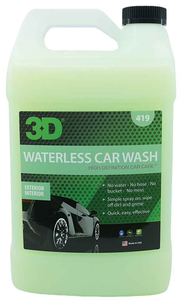 3D® Cleaner - Waterless Car Wash - Gallon