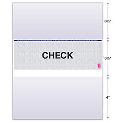Blue middle checks
