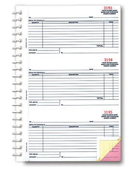 Purchase order books - Form DSA-127-NC