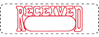 Stamp - "received"