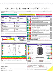 TruForm™ Brand - multi-point inspection form
