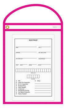 Caats™ brand - stitched work ticket holder