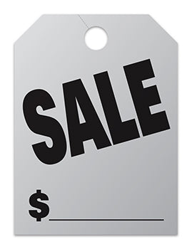 Jumbo mirror hang tags