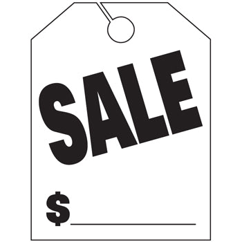 Jumbo mirror hang tags
