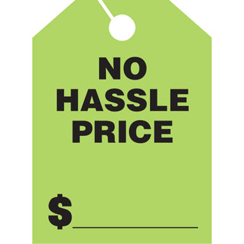 Jumbo mirror hang tags