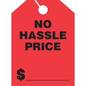 Jumbo mirror hang tags