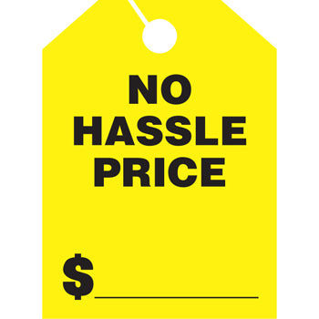 Jumbo mirror hang tags