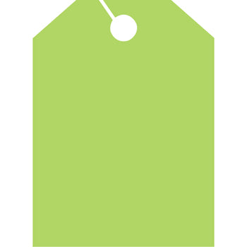 Jumbo mirror hang tags