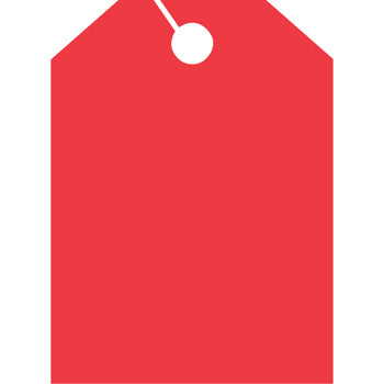 Jumbo mirror hang tags