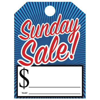 Custom mirror hang tags