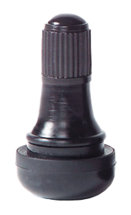 Rubber Snap-In Valve Stem - .88" length - TR412