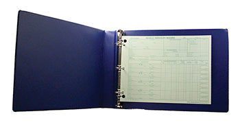 Vehicle inventory records binder