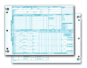 Vehicle inventory records - form 1204-a