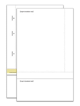 Combination letterhead / envelope - form com-le