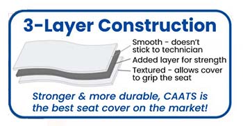 Caats™ brand - seat cover