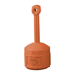 Smokers cease-fire cigarette butt receptacle