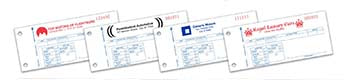 Cash receipts - plain - form aa-508-3