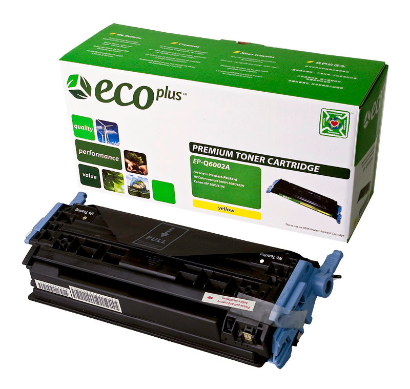 HP 124A / 124A / Q6002A / CRG-107 Yellow - HP Toner Cartridge