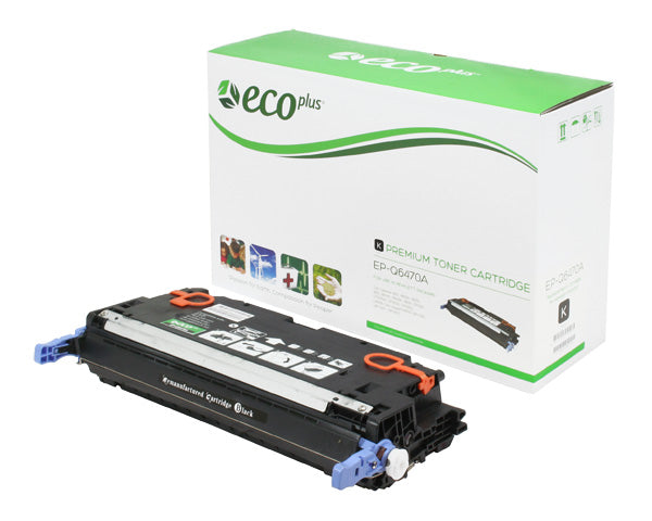 HP 501A / Q6470A Black - HP Toner Cartridge