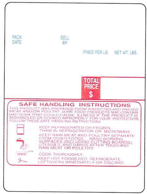 H1537SH - Digi DP-120/SM-90/SM-300B 80mm Scale Label