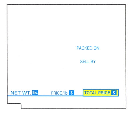 H1681 - Tec SL-9000 UPC 49.2mm Scale Label