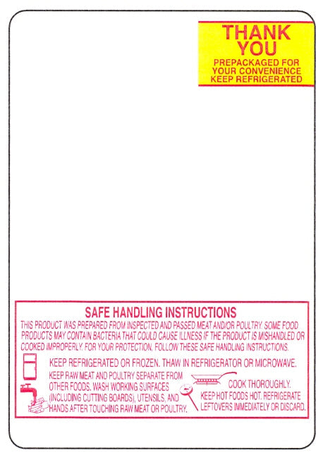 H1769-SH - Toledo 8442 ET 3.3 Scale Label