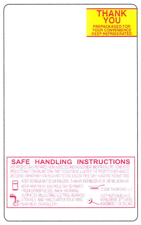 H1772SH - Toledo 8442 ET 3.7 Scale Label