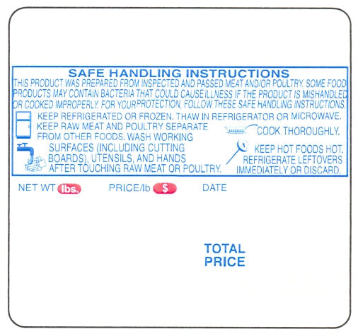 H1848SH - Ishida BC-3000 UPC Scale Label